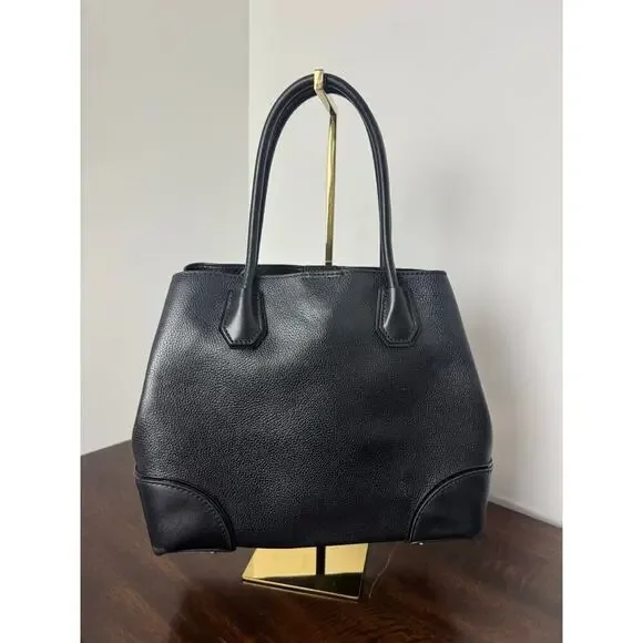 Michael Kors Mercer Gallery Med. Faux Pebbled Leather Tote Bag - Picture 4 of 12